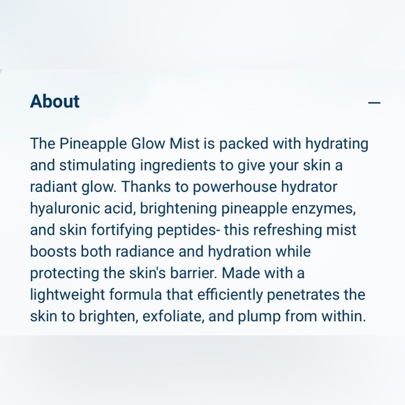 Pineapple Glow Mist / NEW IN BOX ! - Picture 10 of 16